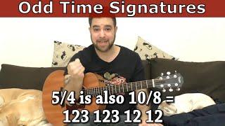 How to Play and Hear Odd Time Signatures (5/4, 7/8, 9/8, 11/8) - Guitar Lesson Tutorial