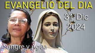 Evangelio Del Dia Hoy - Martes 31 Diciembre 2024- Sangre y Agua