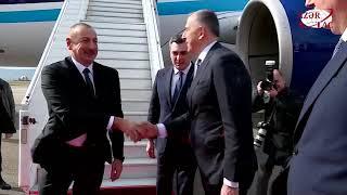 President Ilham Aliyev arrived in Georgia for working visit