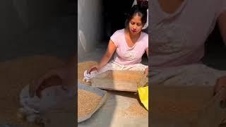 Daily Desi Work -Best Wheat Cleaning Machine #Trending #Viral #desi #follow  #girls_respect_video