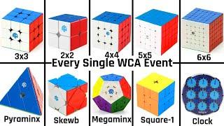 Every WCA World Record Single!