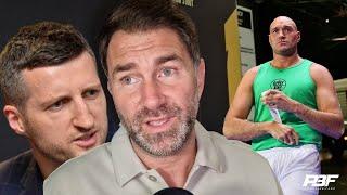 "ONLY TIME I'VE EVER AGREED WITH CARL FROCH!" EDDIE HEARN HONEST ON TYSON FURY, AJ - DUBOIS