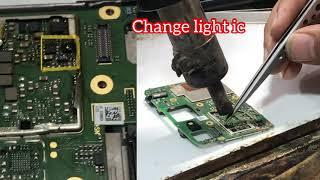 Huawei y5 prime 2018 lcd light ic solution/y5 2018 lcd light solution/ y5 2018 lcd light jumper solu