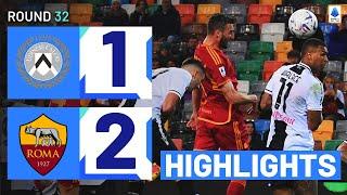 UDINESE-ROMA 1-2 | HIGHLIGHTS | Cristante secures three points for Roma | Serie A 2023/24