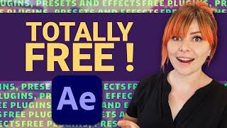 8 Best Free Plugins, Presets and Effects for After Effects | Free Motion Design Tools