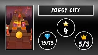 Foggy City (Bonus 61) | Rolling Sky