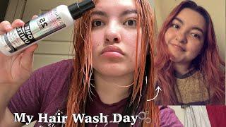 My Weekly hair wash routine!🫧| just Roxy