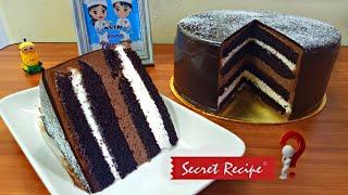 Resepi Kek Coklat Indulgence ala Secret Recipe | How To Make Chocolate Indulgence Cake Secret Recipe