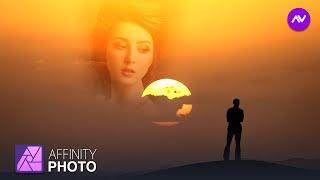 Blend Two Pictures Together in Affinity Photo [ Fast & Easy ]