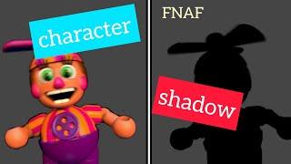 GUESS THE FNAF CHARACTER BY HIS SHADOW IN 5 SECONDS