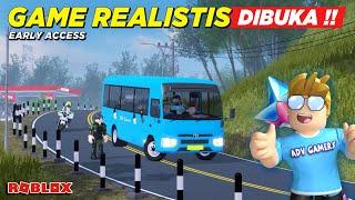 GAME REALISTIS ADV GAMERS DIBUKA !! KELILING NAIK BUS ADV MIRIP CDID - Roblox Indonesia