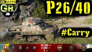 World of Tanks P26/40 Replay - 7 Kills 1.6K DMG(Patch 1.4.1)