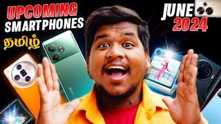 Top 10 +  best upcoming smartphones  | June 2024 phone Tamil  | solurathakelu