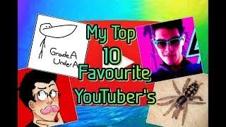 My Top 10 Favorite YouTubers