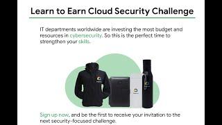 Learn to Earn Security Challenge | Google Cloud swags #bottle #Hoodies #qwiklabs