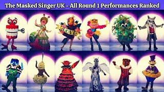 The Masked Singer UK | Season 6 | All Round 1 Performances Ranked