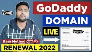 How to Renewal GoDaddy Domain in 5 Minutes? | Renew Expired Domain In GoDaddy | Godaddy Domain Promo