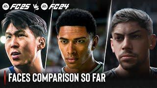 EA Sports FC 25 vs EA Sports FC 24 | Faces Comparison So Far