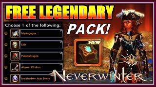 FREE Legendary Companion Choice Pack: What to Choose? - Neverwinter Jubilee 2023