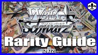Weiss Schwarz Rarity Guide (2022)