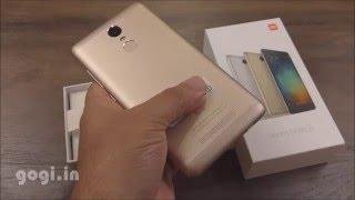 Xiaomi Redmi Note 3 retail version unboxing