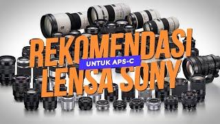 Rekomendasi lensa Sony A6000 A6400, A6600