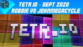 Tetris Tournament - Sept 2020 R4 - Robbie vs JohnMegacycle