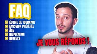 Je réponds (enfin) à vos questions - FAQ des 20 000 abonnés