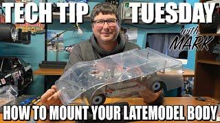 Tech Tip Tuesday How to Mount an RC Latemodel Body