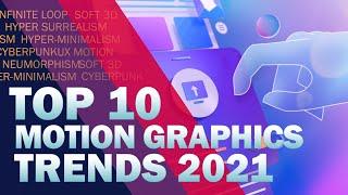 TOP 10 Motion Graphics Trends 2021