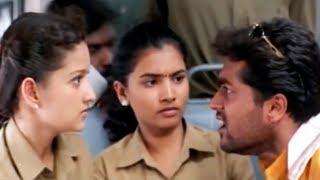 Suriya (Shakthi) & Laila(Manju) fight in train for being get cheated by Suriya  | Cinema Junction HD