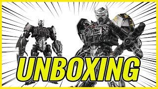 Yolopark AMK Transformers Rise Of The Beasts Scourge Model Kit Unboxing ASMR