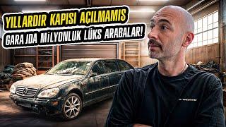 YILLARDIR KAPISI AÇILMAMIŞ GARAJDA MİLYONLUK LÜKS ARABALAR! 