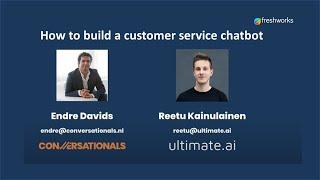 How to build a customer service chatbot | Freshdesk Webinar