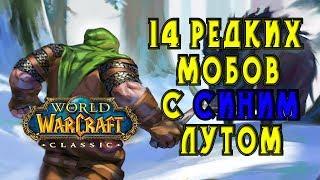 14 редких мобов с уникальным синим лутом! гайд World of WarCraft Classic/Vanilla