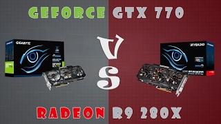 GeForce GTX 770 vs Radeon R9 280X Detailed Comparison (1080P; 1440P)