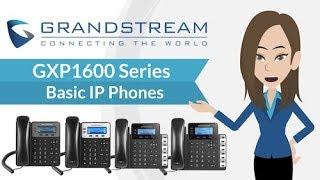 Grandstream GXP1600 Series: Basic IP Phones