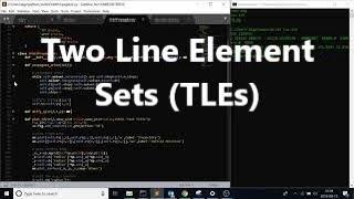 Two Line Element Sets (TLEs) | Orbital Mechanics with Python 7