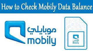How to Check Mobily Internet Balance | Mobily Data Balance Check Code