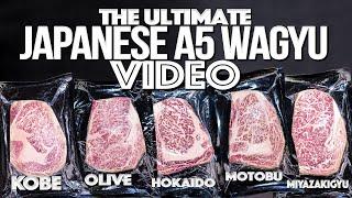 THE ULTIMATE JAPANESE A5 WAGYU BEEF VIDEO (BEST STEAKS IN THE WORLD?) | SAM THE COOKING GUY