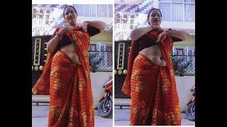 deep navel mature Nepali Aunty Erotic dance video