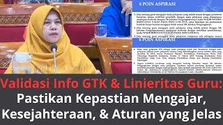 Validasi Info GTK dan Linieritas Guru: Kepastian Mengajar, Kesejahteraan, dan Aturan yang Jelas