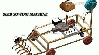 Innovative Mechanical Projects for the Engineering final year Students / Seed Sowing Machine