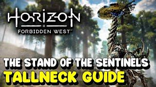 How to override The Stand of the Sentinels TALLNECK (Easy method) Horizon 2 Forbidden West