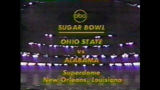 1978 Sugar Bowl Ohio State vs Alabama; Woody vs Bear