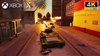 GTA Vice City™ STEALING THE TANK on XSX | 2024 Classic Lighting Patch | 4K 60FPS HDR