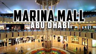 [4K] One of ABU DHABI'S Top Shopping Destination! MARINA MALL ABU DHABI Walking Tour