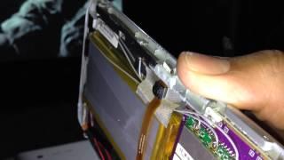 how to open up disassemble android galaxy tablet pc