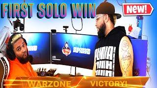 MY FIRST SOLO WIN IN CALL OF DUTY WARZONE