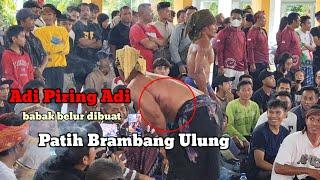 Adi Piringadi babak b3lur dibuat Patih Brambang Ulung di peresean gelanggang pemuda mataram